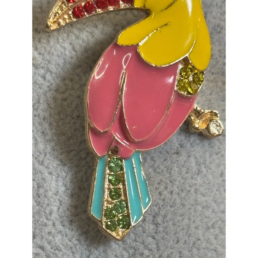 #11. Toucan Bird Brooch
